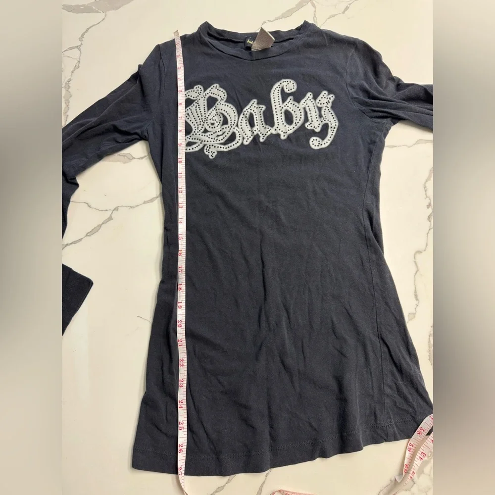 Baby Phat women’s  Black Long Sleeve Top - Picture 4 of 5